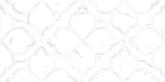 Плитка Cersanit Carina цветы белый 29,8x59,8 A16959