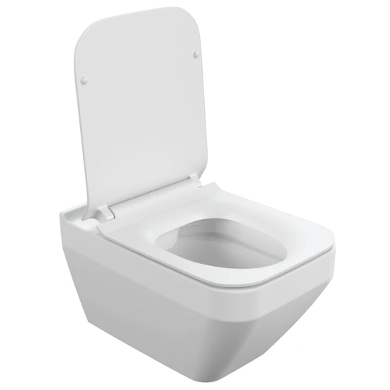 Подвесной унитаз CREA SQUARE Clean On DPL EO slim
