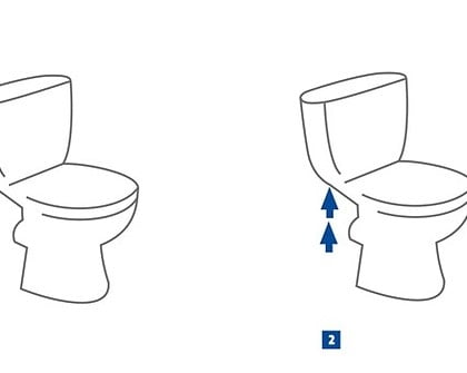 ПОДВОД ВОДЫ В БАЧОК WC-КОМПАКТА