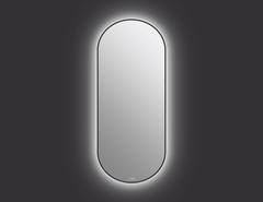 Зеркало ECLIPSE smart 50x122 в черной рамке