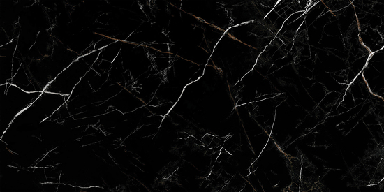 Керамогранит Cersanit Nero полированный HG черный ректификат 60x120 A17442