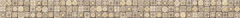 Настенный бордюр Cersanit Royal Garden многоцветный 4,5x59,8 RG1L451