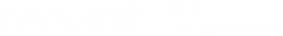 Логотип белого цвета с белым слоганом, горизонтальное размещение